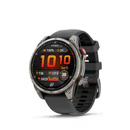 Garmin - fēnix 8 Pro AMOLED Sapphire GPS Smartwatch 47mm Fiber-reinforced polymer - Titanium - (2025)