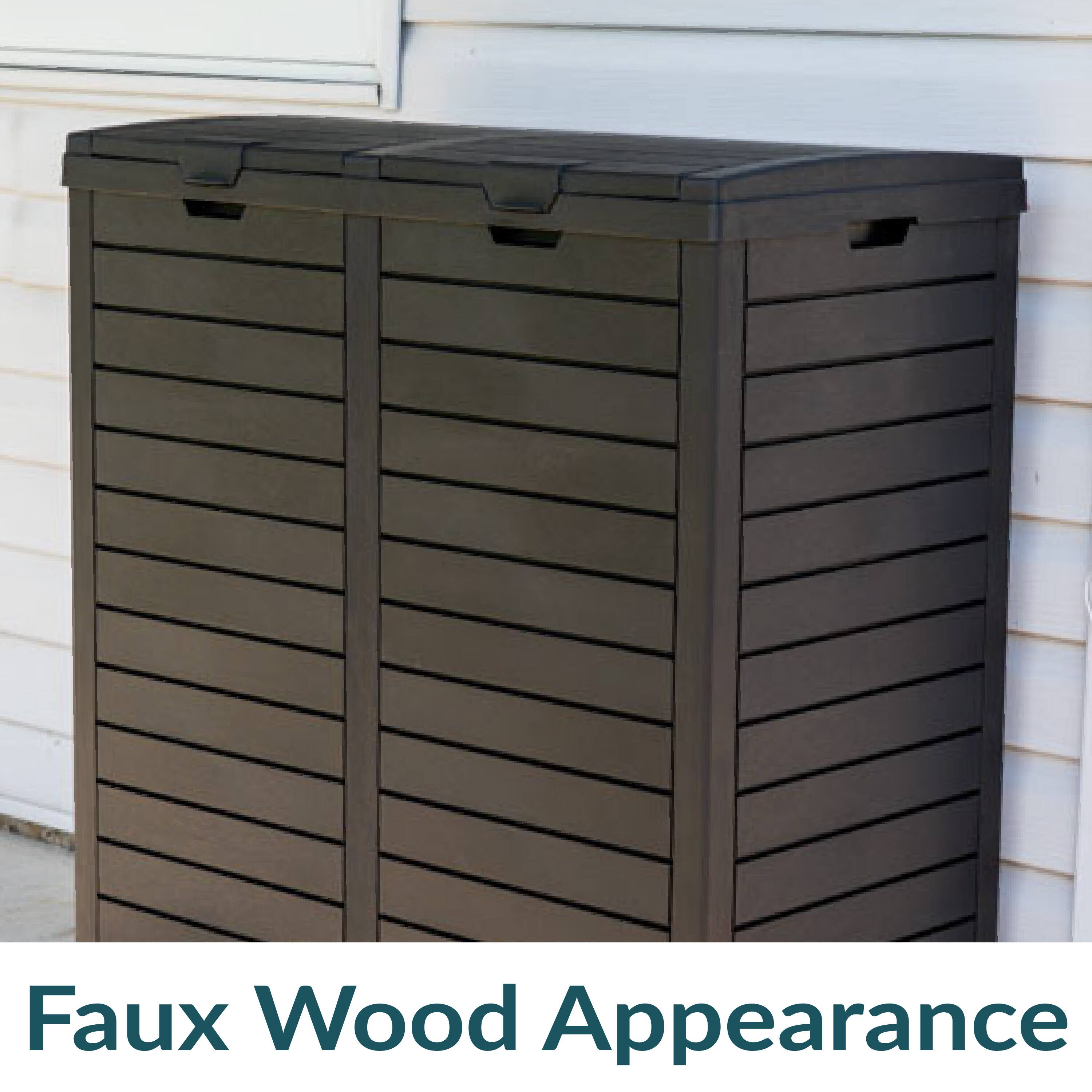 Faux Wood Appearance