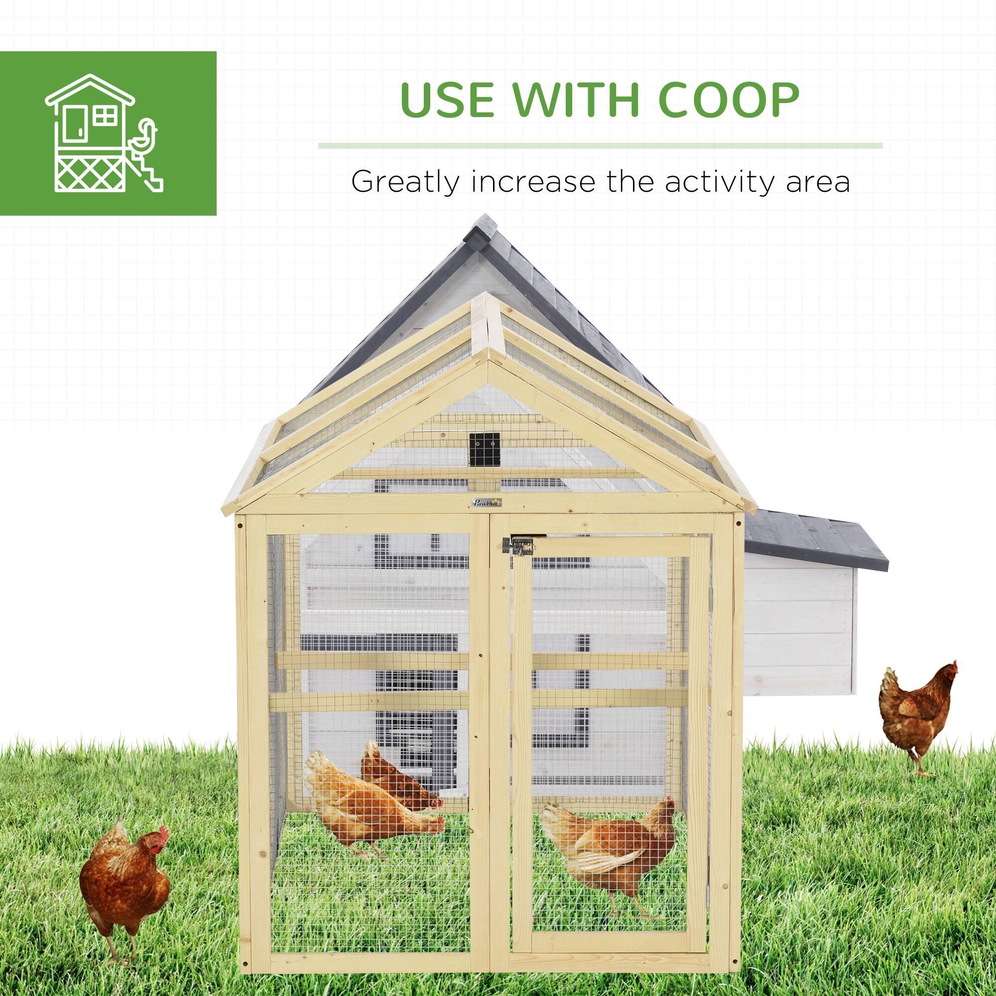 USE WITH COOP  
Greatly increase the activity area