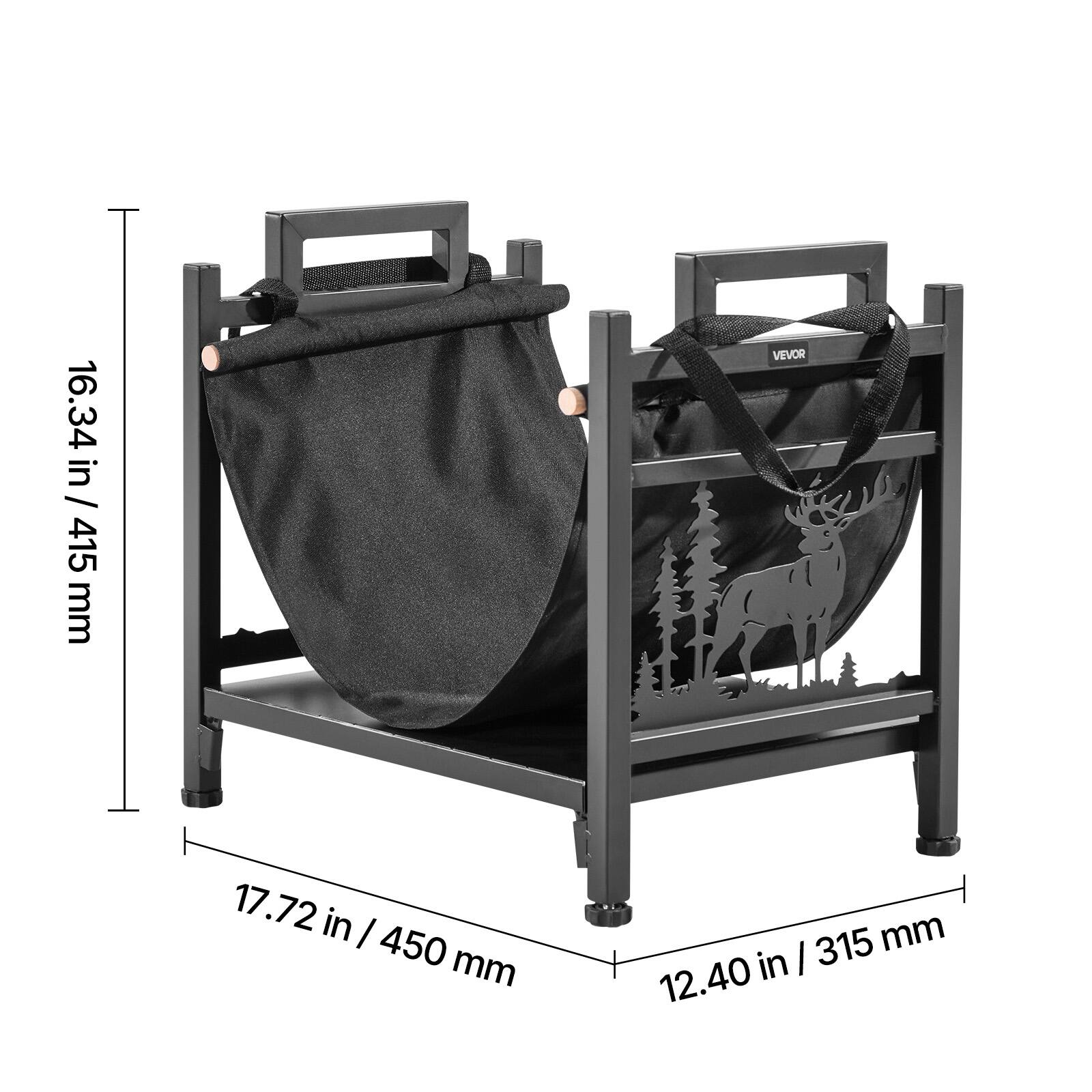 16.34 in / 415 mm  
17.72 in / 450 mm  
12.40 in / 315 mm
