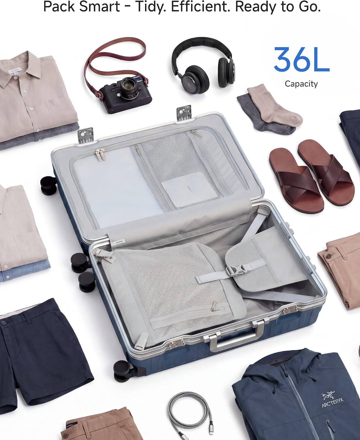 Pack Smart - Tidy. Efficient. Ready to Go.

36L Capacity

ARCTERYX
