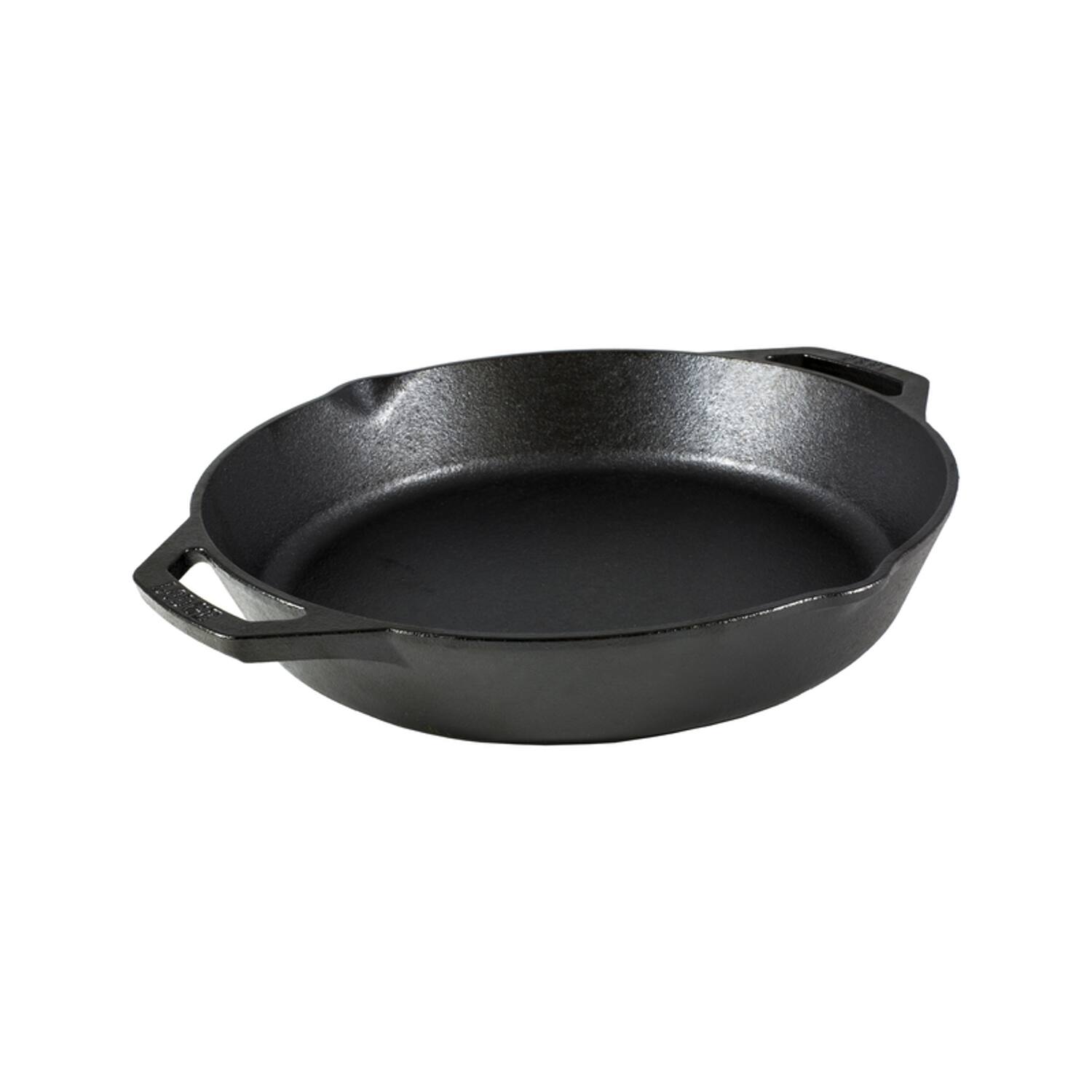 Front. Lodge - Lodge Cast Iron Dual Handle Pan 12 in. Black.
