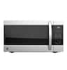 Front. GE - 2.2 Cu. Ft. Countertop Microwave with Built-In Wi-Fi - Stainless Steel.