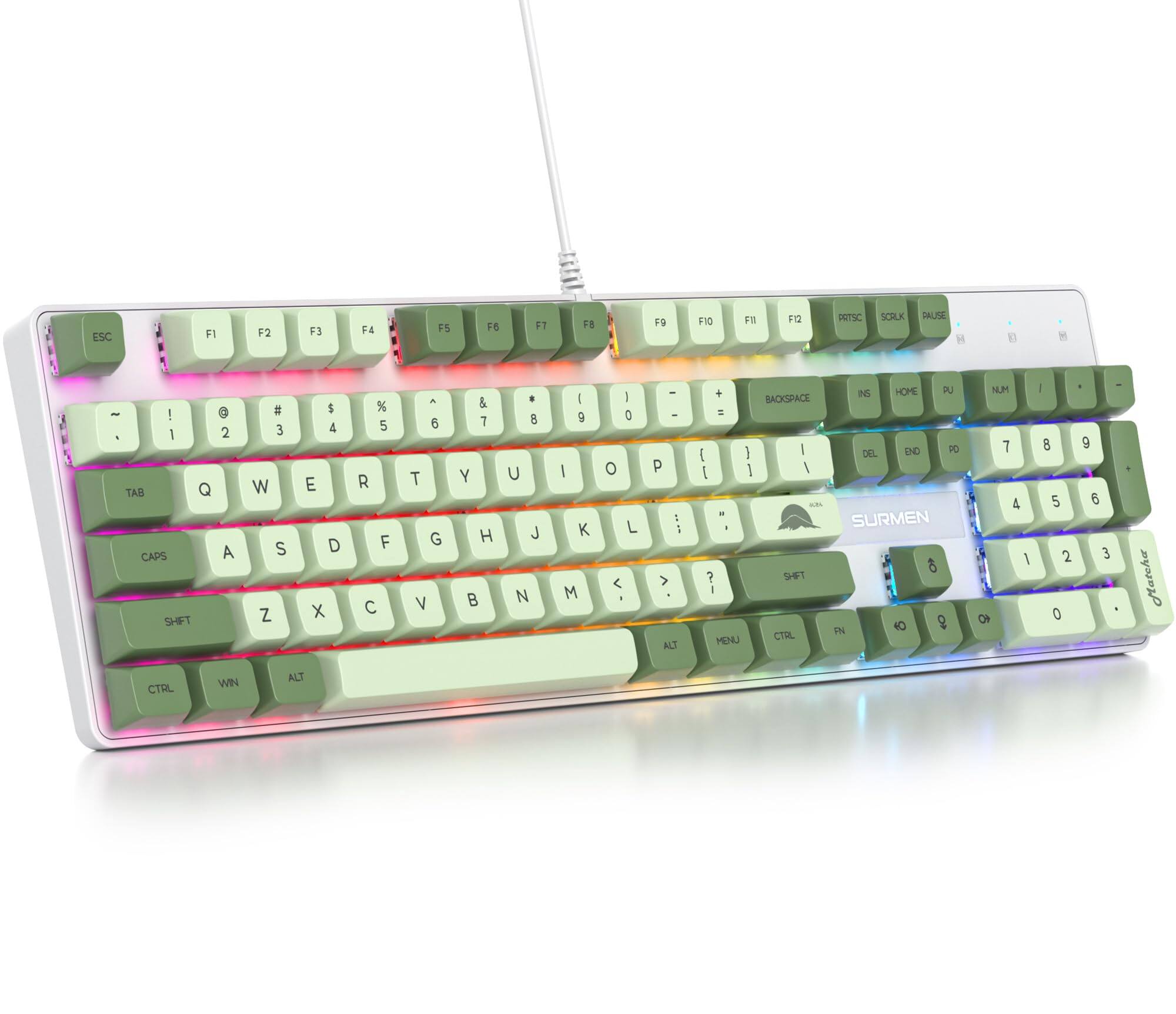 Sure, here is the corrected and grouped text from the image:

**Top Row:**
- ESC
- F1 F2 F3 F4 F5 F6 F7 F8 F9 F10 F11 F12

**Second Row:**
- 1 ! 2 @ 3 # 4 $ 5 % 6 ^ 7 & 8 * 9 ( 0 ) - _ + = BACKSPACE

**Third Row:**
- TAB Q W E R T Y U I O P [ { ] | \ \

**Fourth Row:**
- CAPS A S D F G H J K L ; : ' " ENTER

**Fifth Row:**
- SHIFT Z X C V B N M , < . > ? / SHIFT

**Right Side:**
- INS HOME PG UP PG DN END PG DN DEL

**Bottom Row:**
- CTRL WIN ALT MENU CTRL FN 40 0 0 0 0 0 0 0 0 0 0 0 0 0 0 0 0 0 0 0 0 0 0 0 0 0 0 0 0 0 0 0