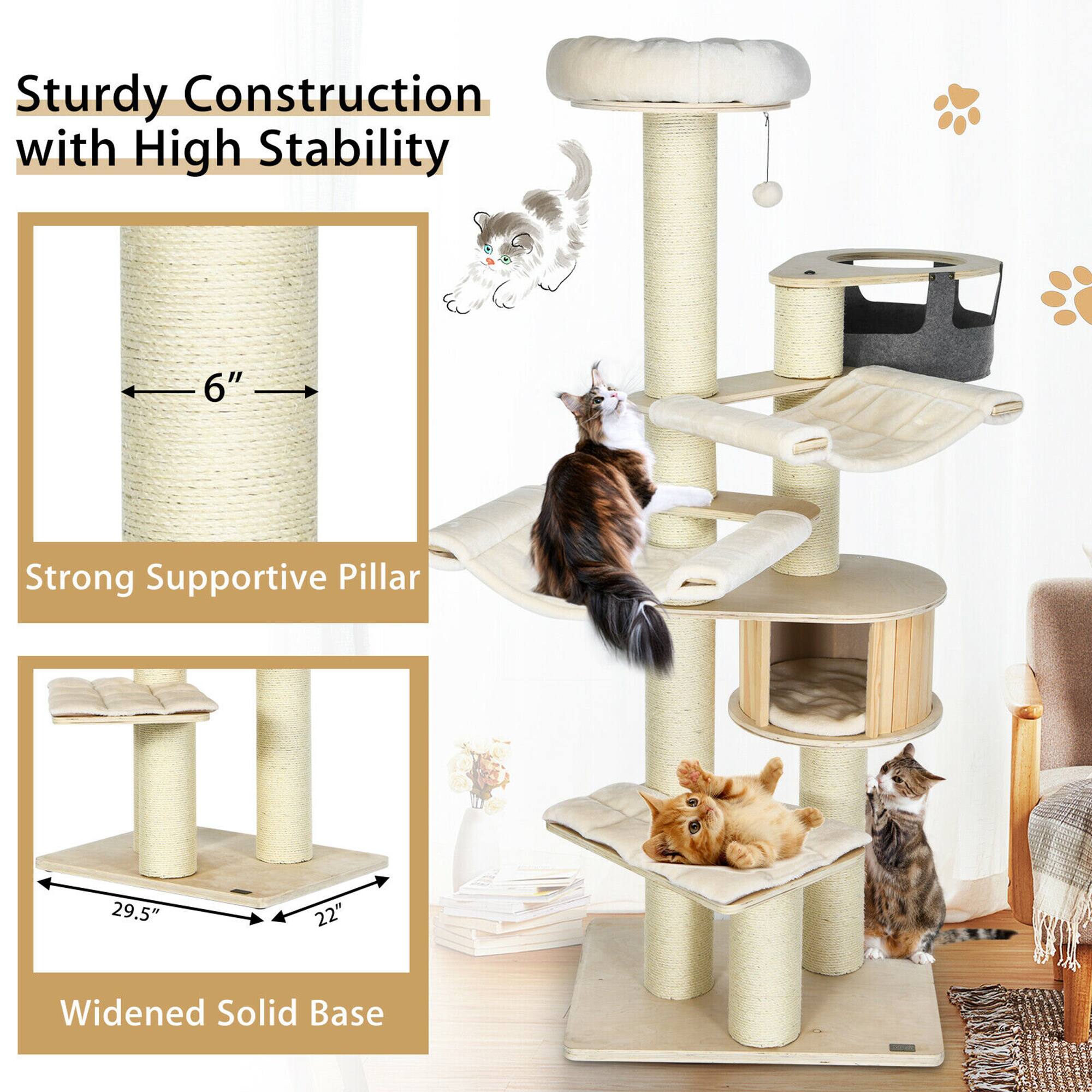 Sturdy Construction with High Stability

Strong Supportive Pillar
6"

Widened Solid Base
29.5" x 22"