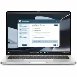 Dell - Pro 14 Plus PB14255 14" Clamshell Copilot+ PC Notebook - Full HD Plus - 60 Hz - AMD Ryzen AI 7 PRO 350 - 32 GB - Platinum Silver