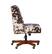 Alt View Zoom 11. Linon Home Décor - Donora Cow Print Microfiber Fabric Adjustable Office Chair With Wood Base - Brown and White.