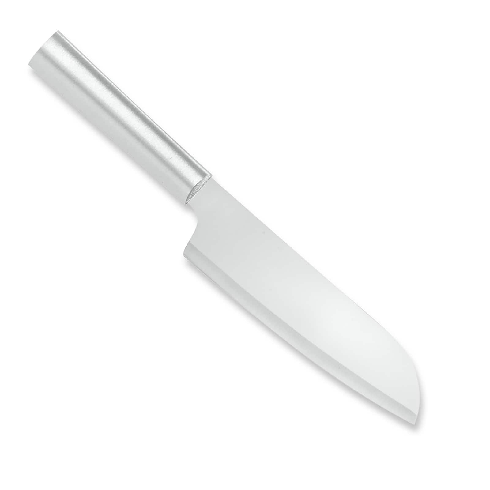 Rada - Cutlery 6.25-Inch Cook's Knife Stainless Steel Straight Blade, Aluminum Handle - Silver