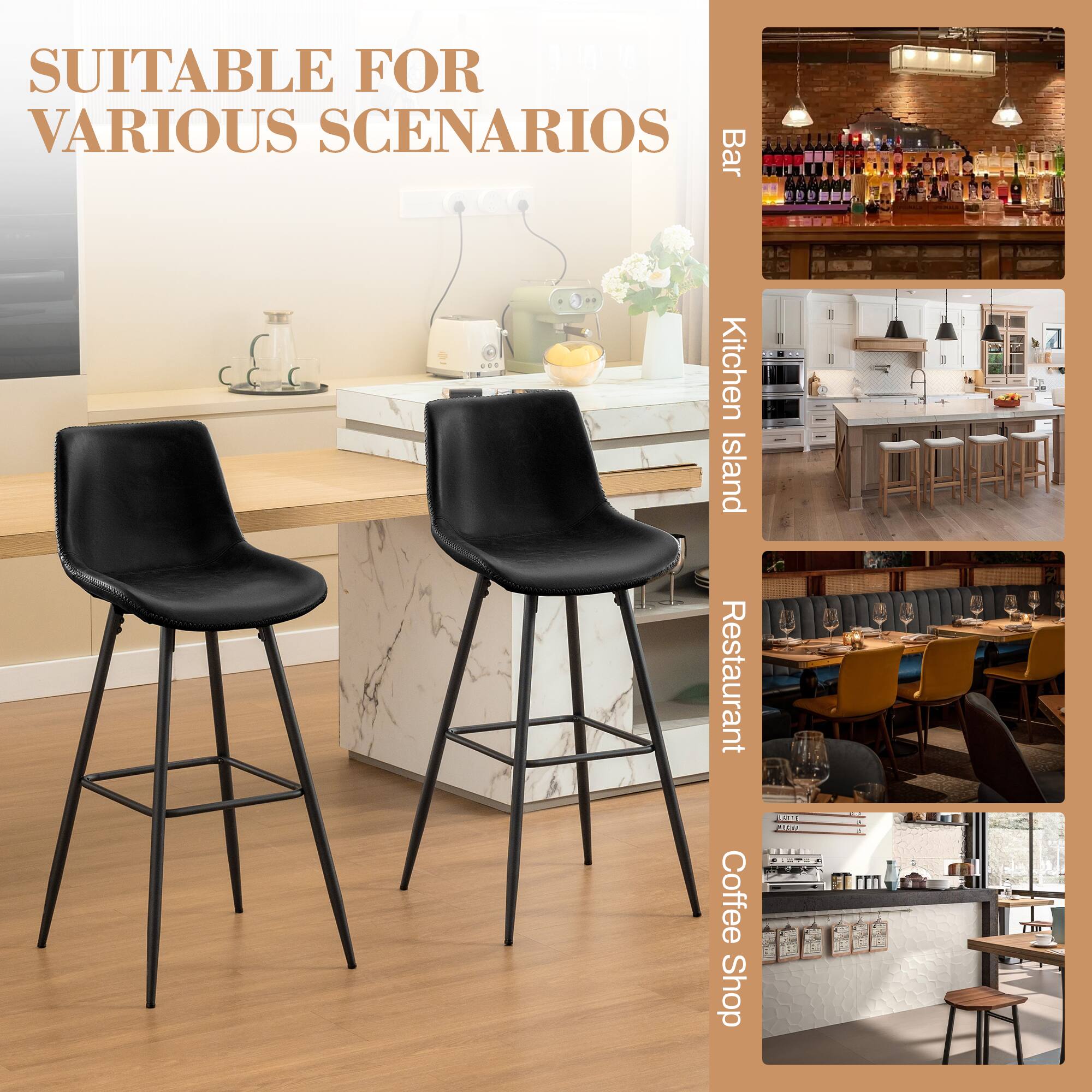 SUITABLE FOR VARIOUS SCENARIOS

- Bar
- Kitchen Island
- Restaurant
- Coffee Shop