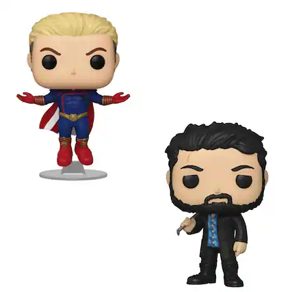 Front. Funko - Funko Pop! 2pack The Boys - Homelander & Billy Butcher.