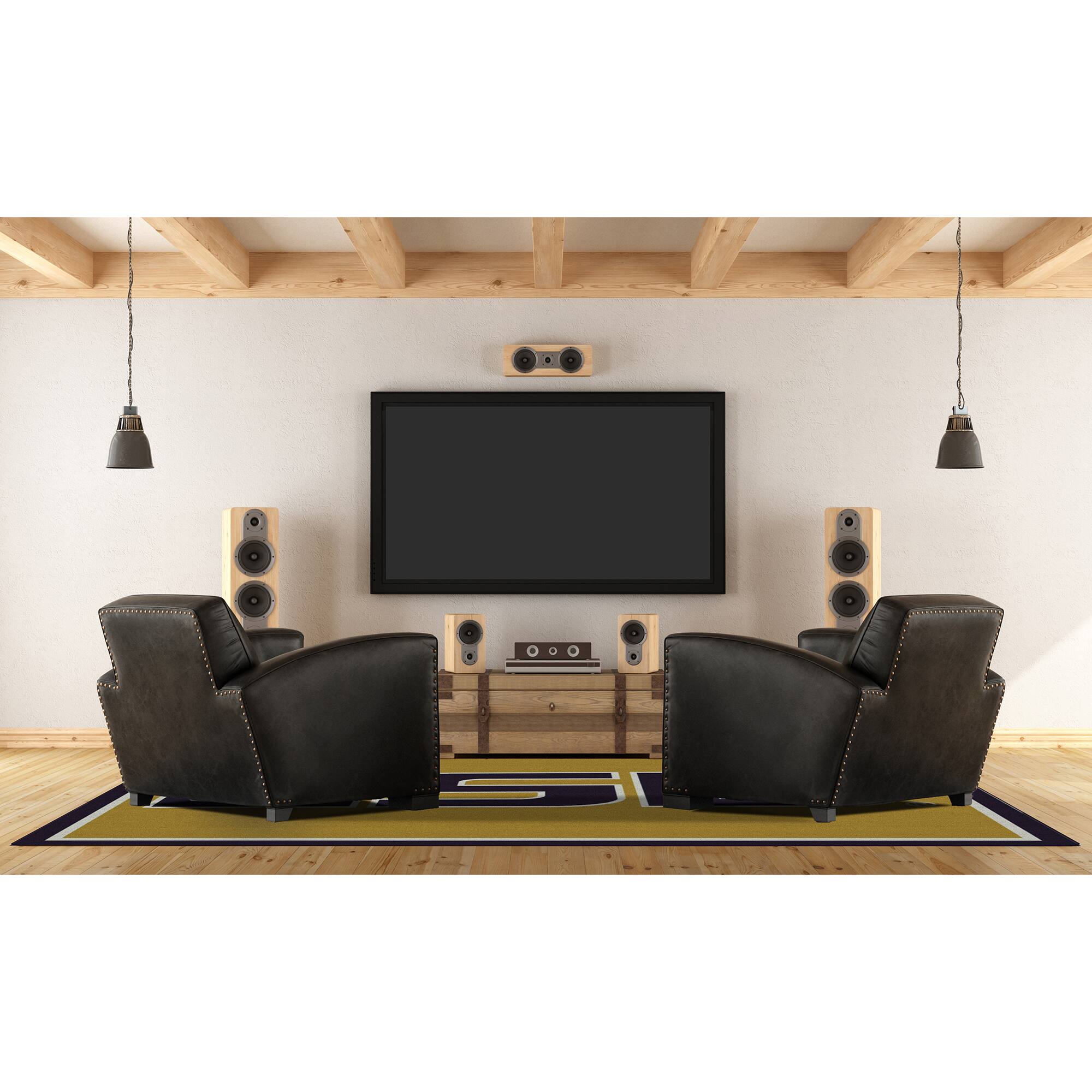 Alt View 1. Imperial - LSU Tigers 5'4'' x 7'8'' Spirit Rug - Black.