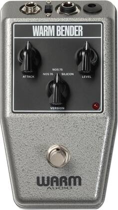 Warm Audio - Warm Bender Selectable Three-Circuit Tone Bender Fuzz Pedal with SAG Control and NOS Germanium Transistors