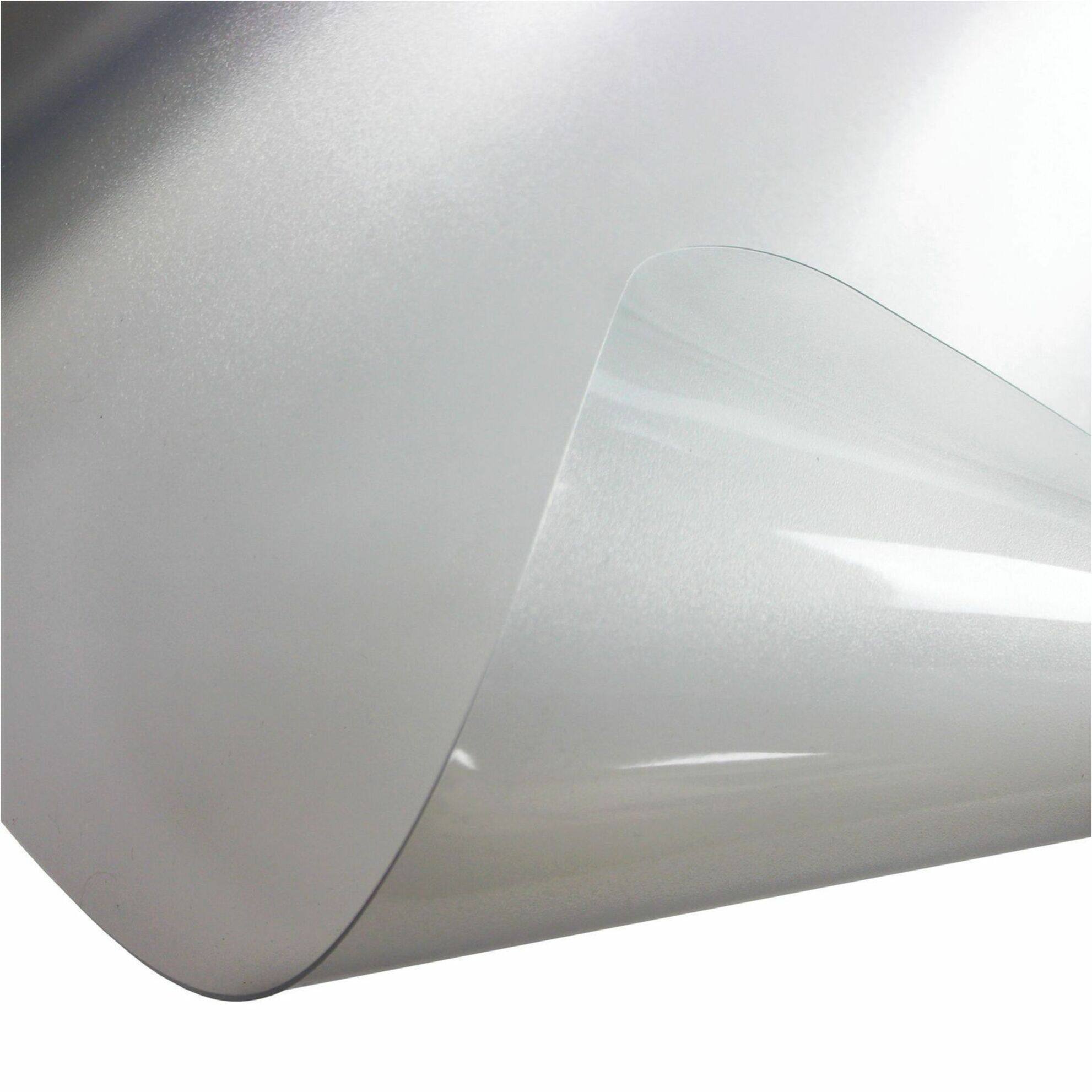 Alt View 20. Floortex - Cleartex Enhanced Polymer Rectangular Chair Mat with Anti-Slip Backing for Hard Floors - 30'' x 48'' - Clear.