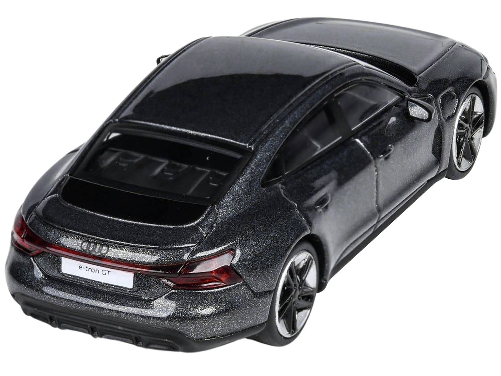 Alt View 2. Paragon - Audi RS e-tron GT Daytona Gray Metallic 1/64 Diecast Model Car by Paragon.
