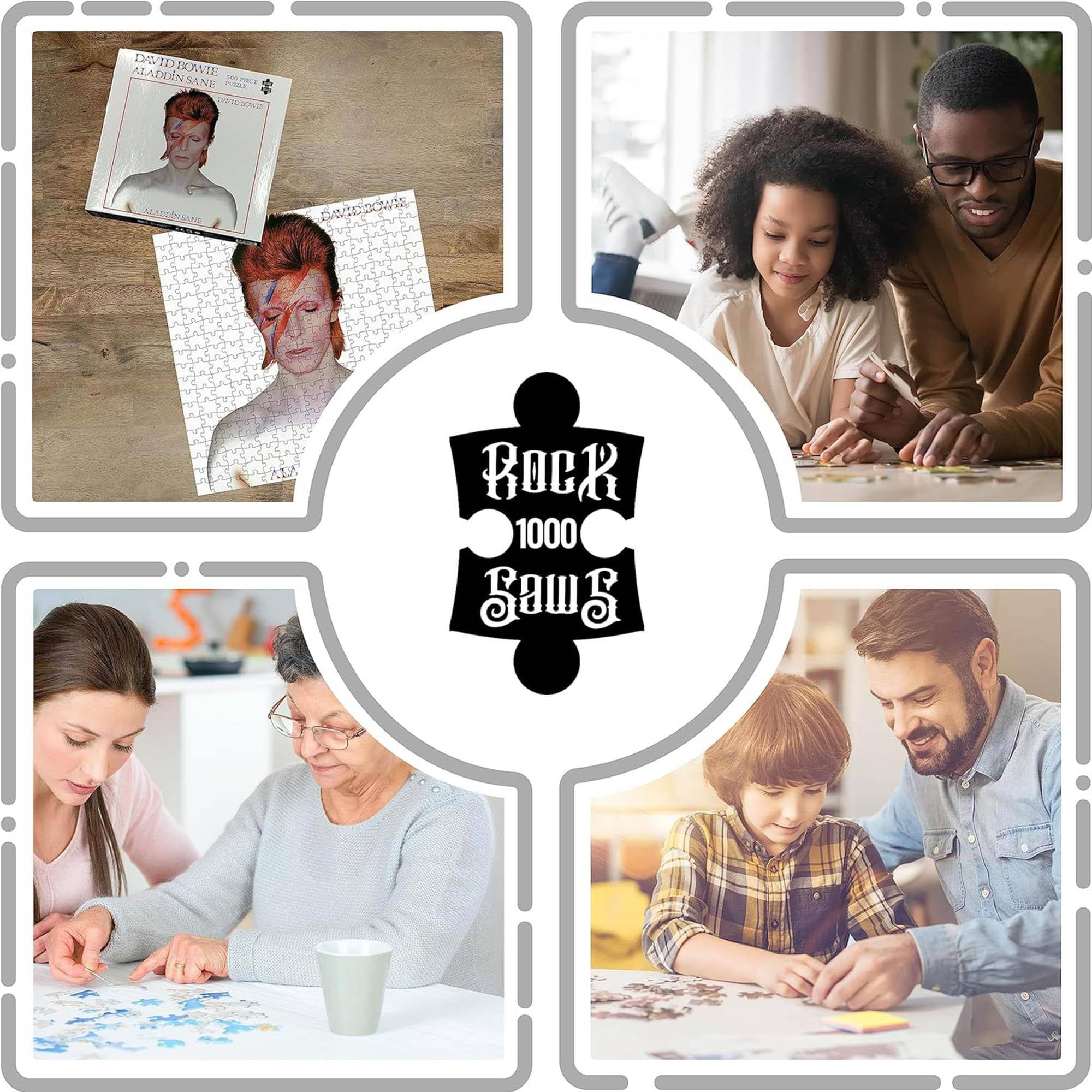 DAVID BOWIE  
ALADDIN SANE  
2016  
REMASTERED  
ROCK 1000 PIECES