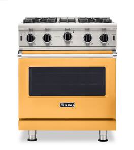 Viking - 5-Series Gas Open Burner Range - Daffodil