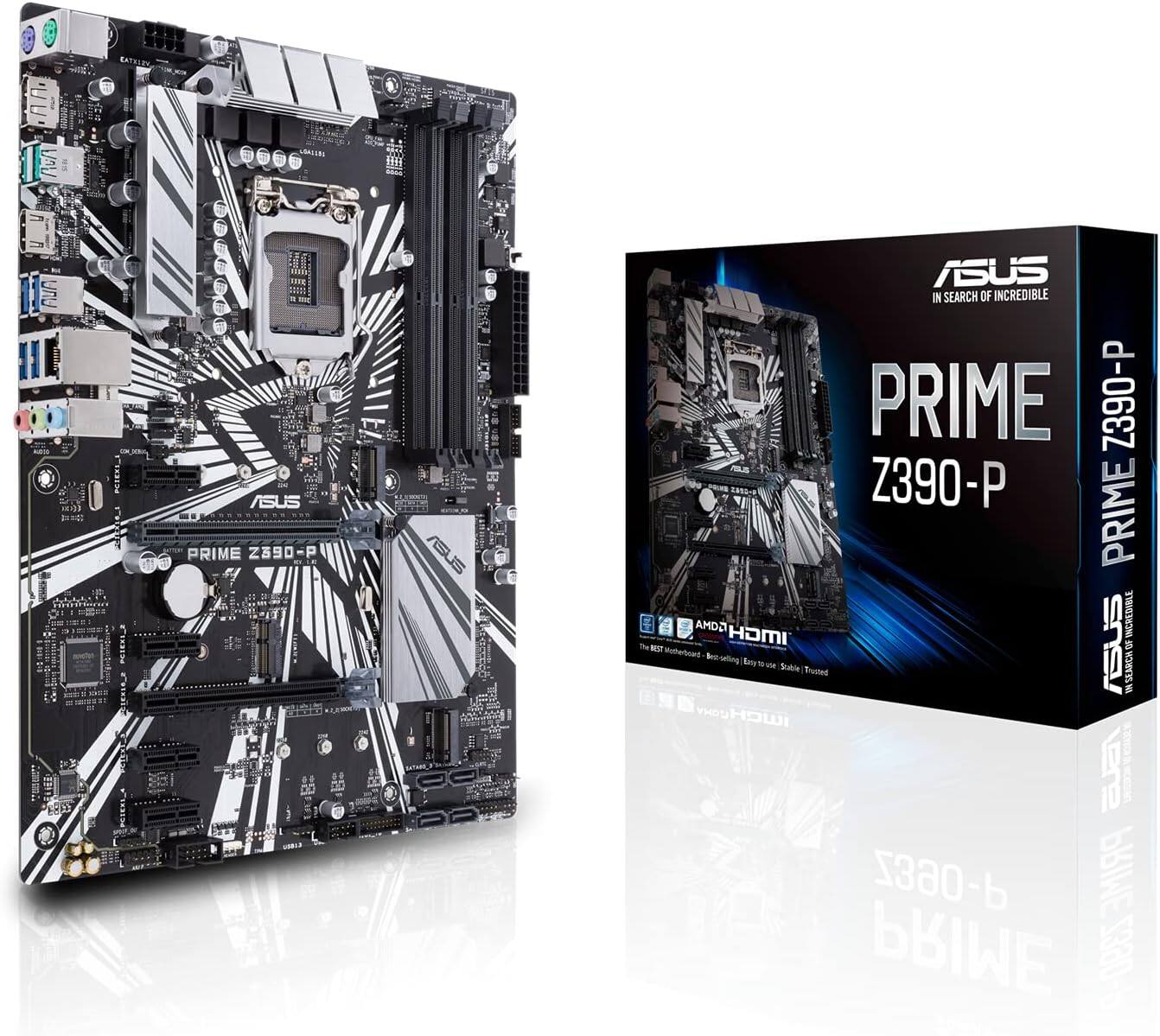 ASUS PRIME Z390-P  
IN SEARCH OF INCREDIBLE  
AMD  
HDMI  
The Best Motherboard - Easy to Use, Stable, Trusted