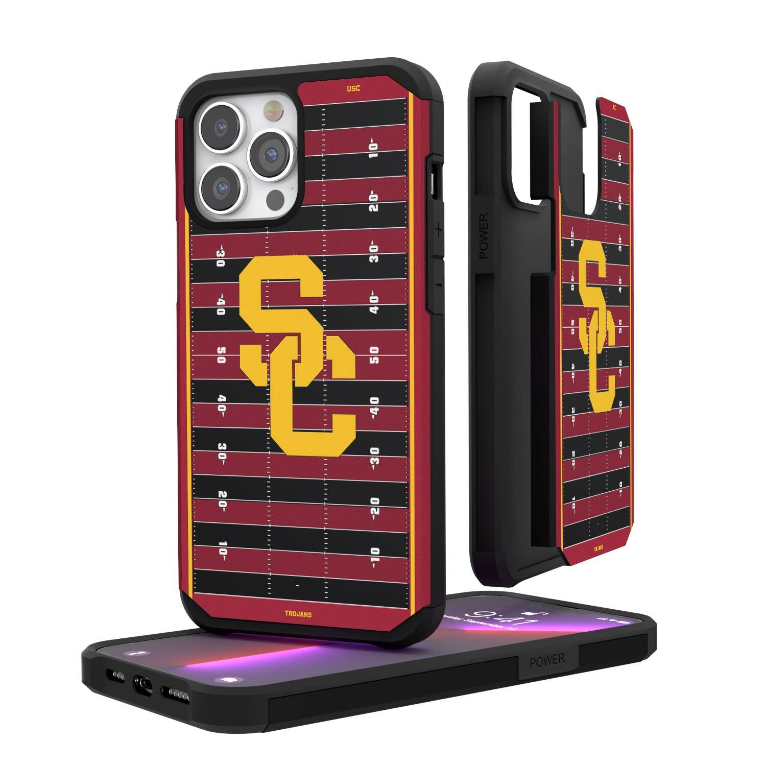 Keyscaper - NCAA - USC Trojans Field iPhone Rugged Case - 12 Pro Max - Multicolor price history on PriceWatchPro