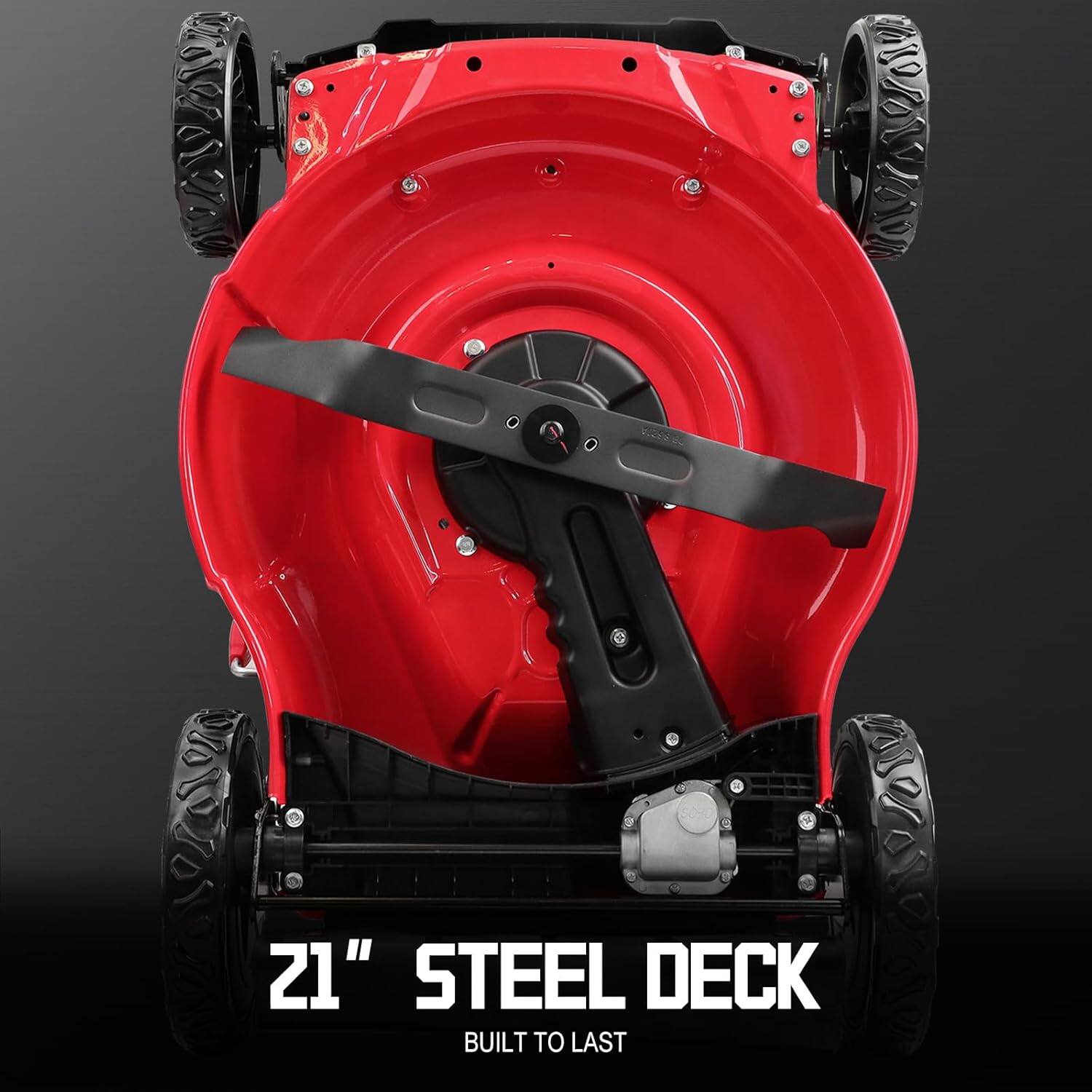 21" STEEL DECK BUILT TO LAST