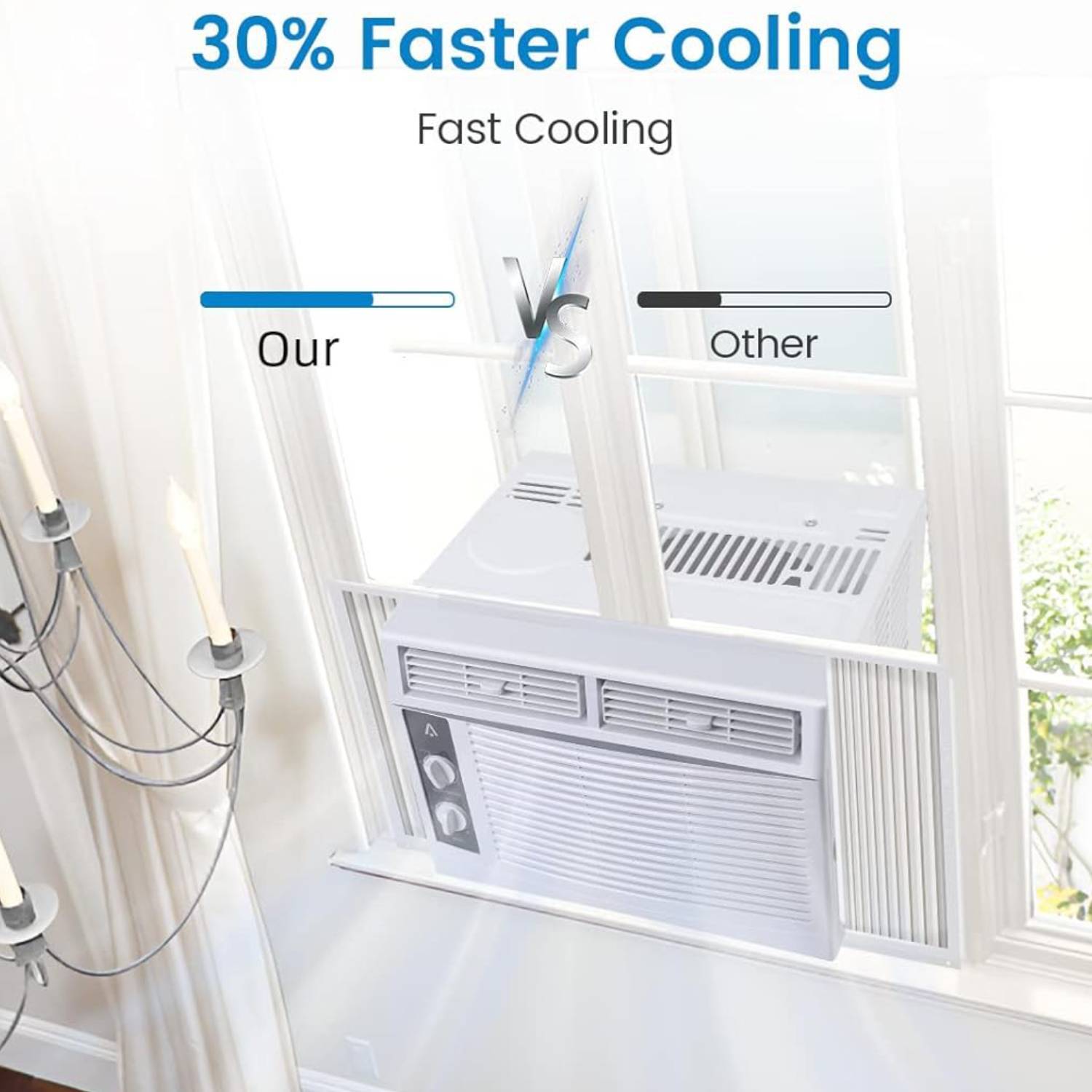 30% Faster Cooling  
Fast Cooling  
Our  
VS  
Other