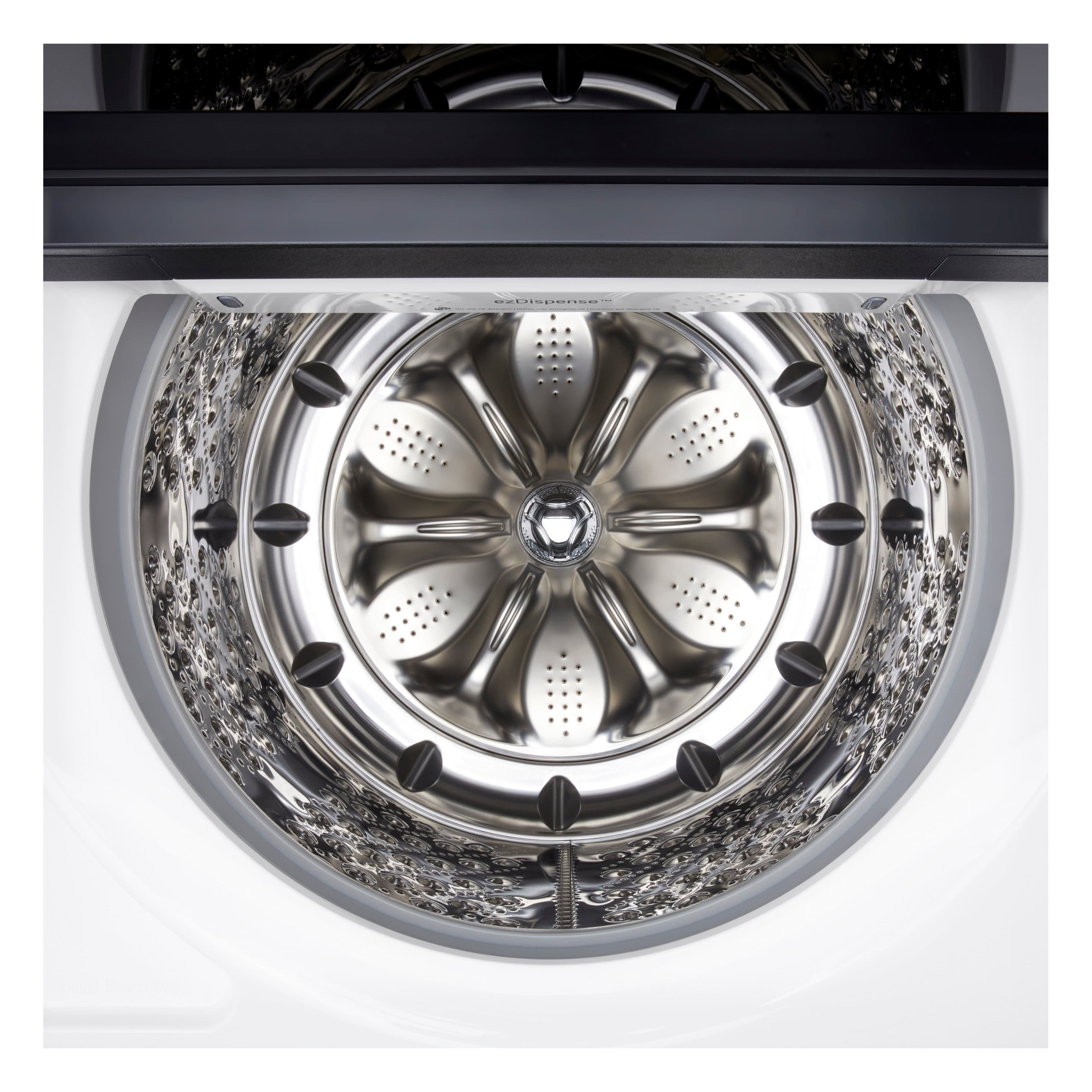 Alt View 18. LG - 5.5 Cu. Ft. High Efficiency Smart Top Load Washer with EasyUnload - Alpine White.