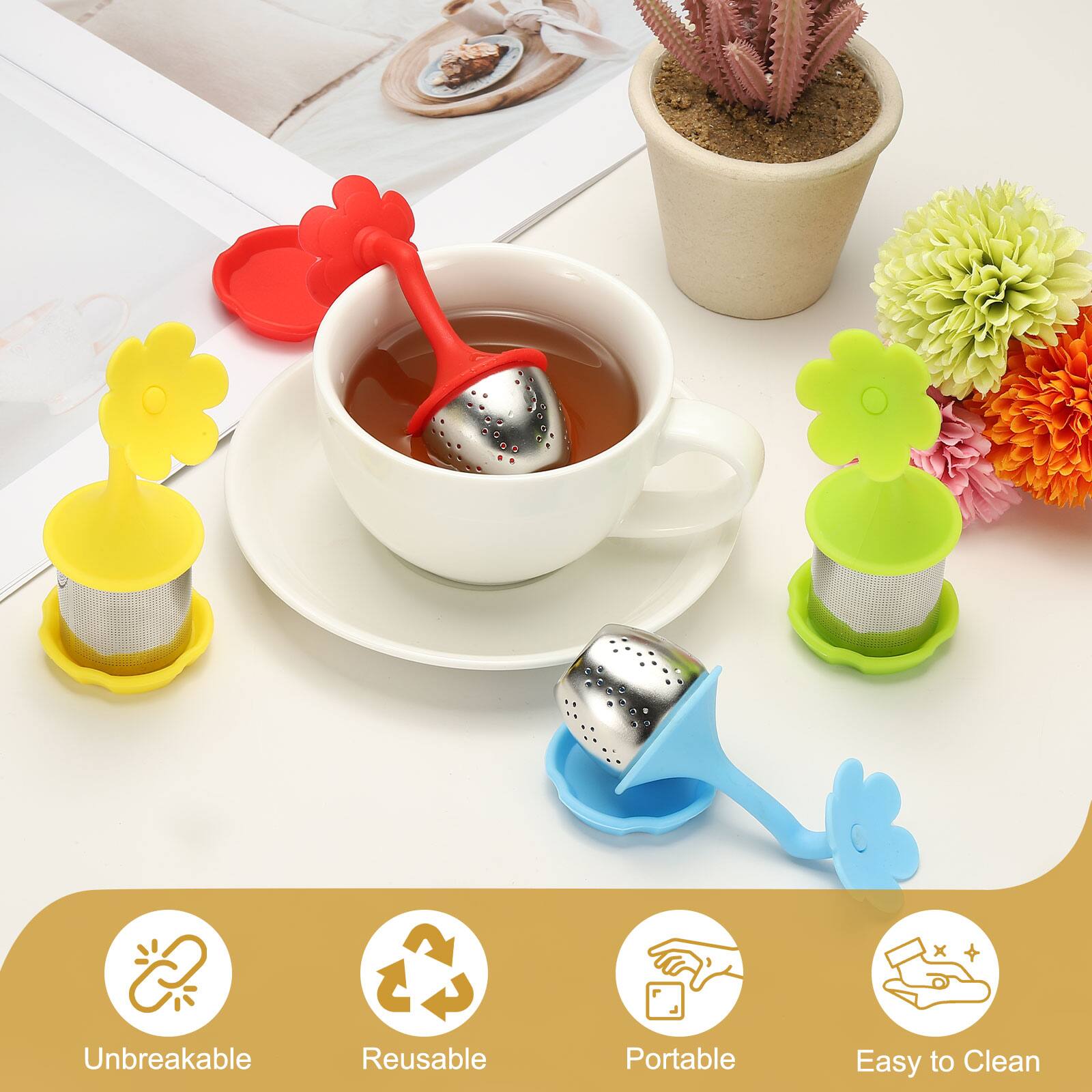 Unbreakable, Reusable, Portable, Easy to Clean