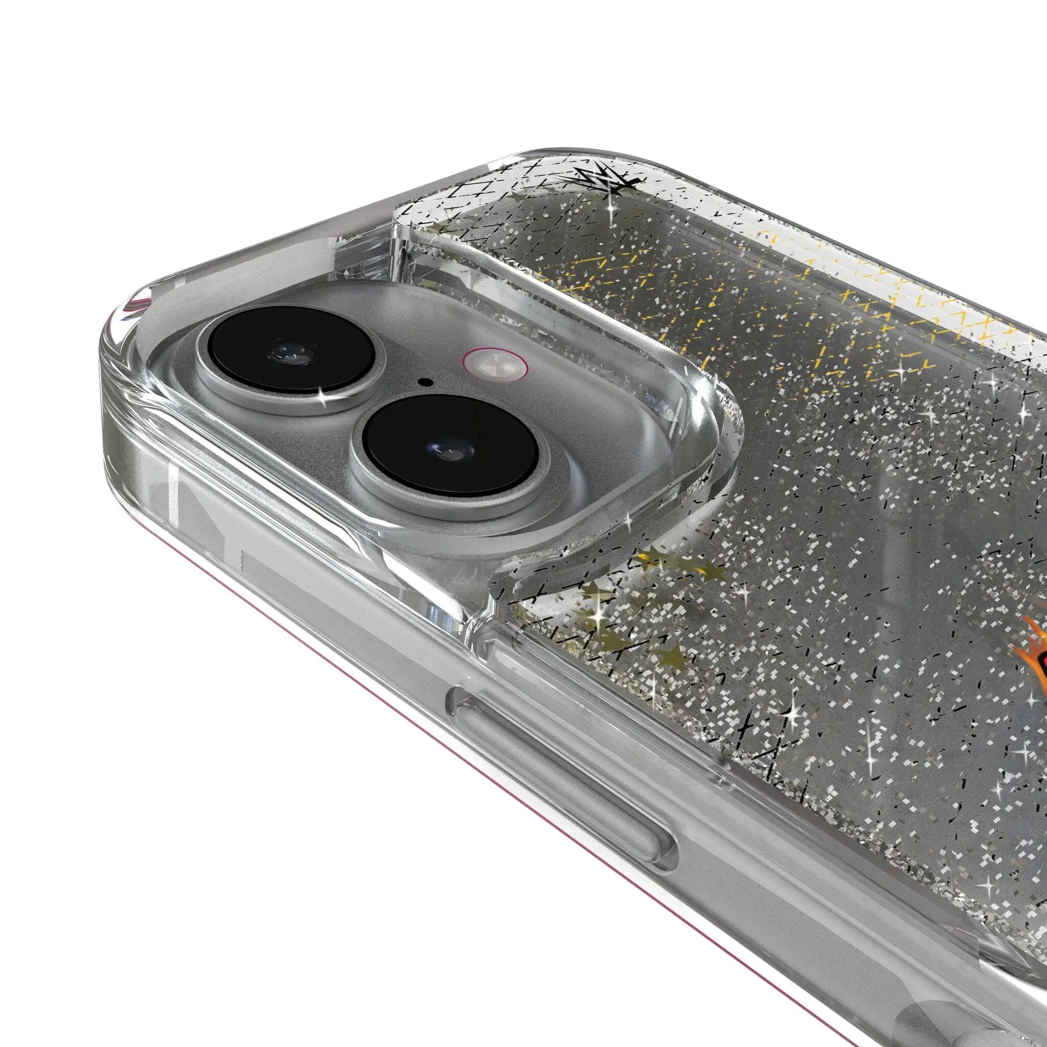 Left. Keyscaper - WWE Steel Glitter Phone Case - Apple iPhone 14 Pro - Eddie Guerrero.