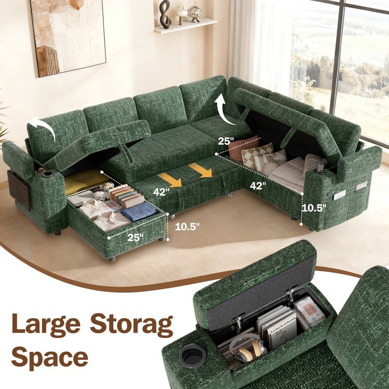 Large Storage Space

25" 42" 42" 10.5" 10.5" 25"