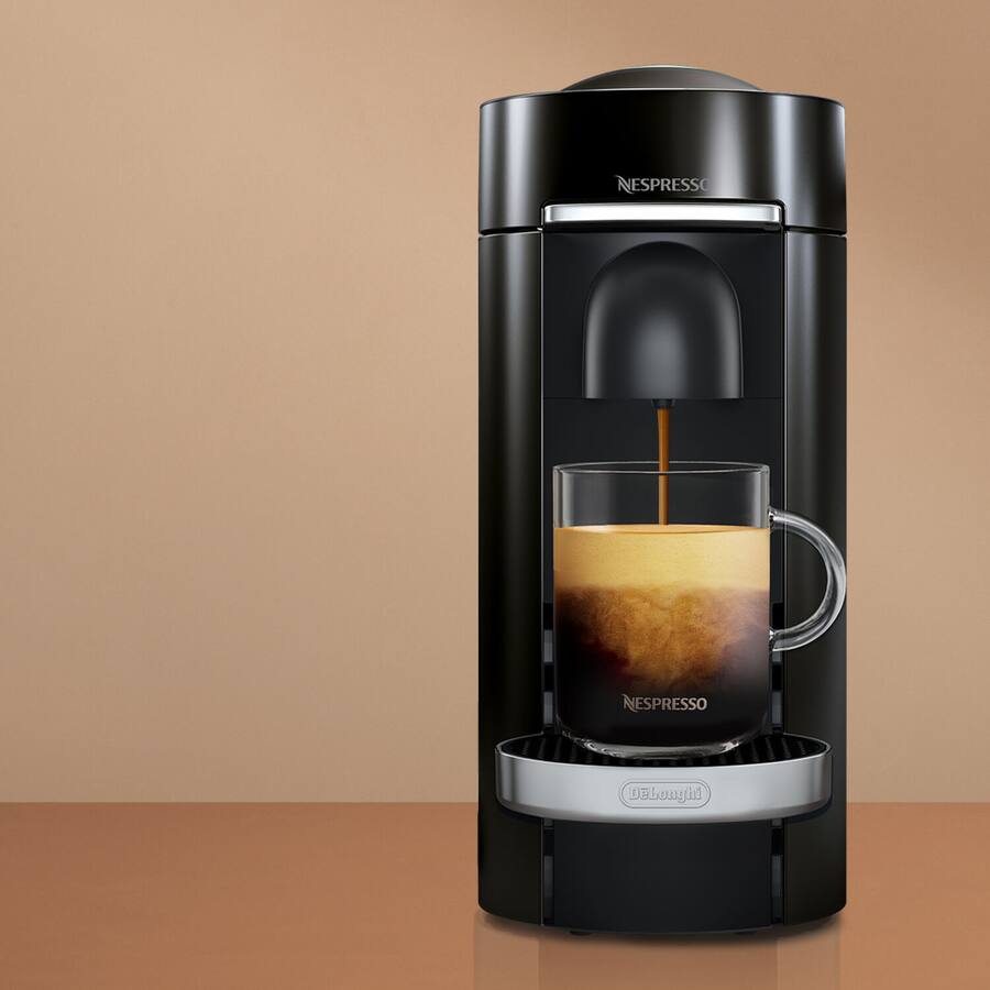 Nespresso Vertuo Plus Coffee and Espresso Maker by De'Longhi Piano
