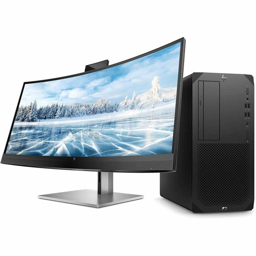 Alt View 7. HP - HP Z2 G9 Workstation - 1 Core i7 14th Gen i7-14700 - 32 GB - 1 TB SSD - Tower - Black - Smart Buy - Intel W680 Chip - Black.