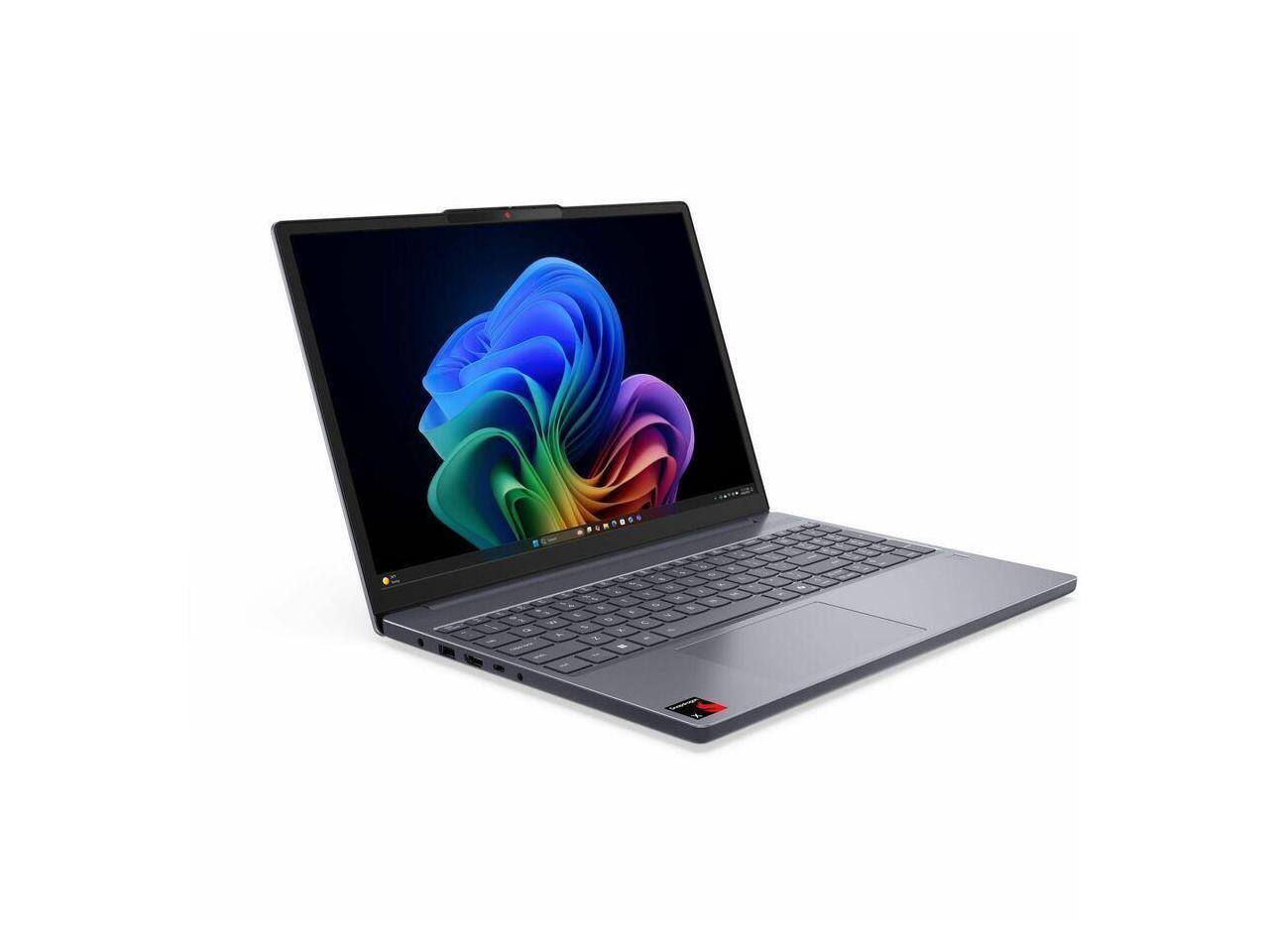 Alt View 4. Lenovo - Lenovo IdeaPad Slim 3 15Q8X10 - 15.3" Touchscreen Copilot+ PC - Snapdragon X X1-26-100 - 16 GB - 512 GB SSD - Luna Gray - Luna Gray.