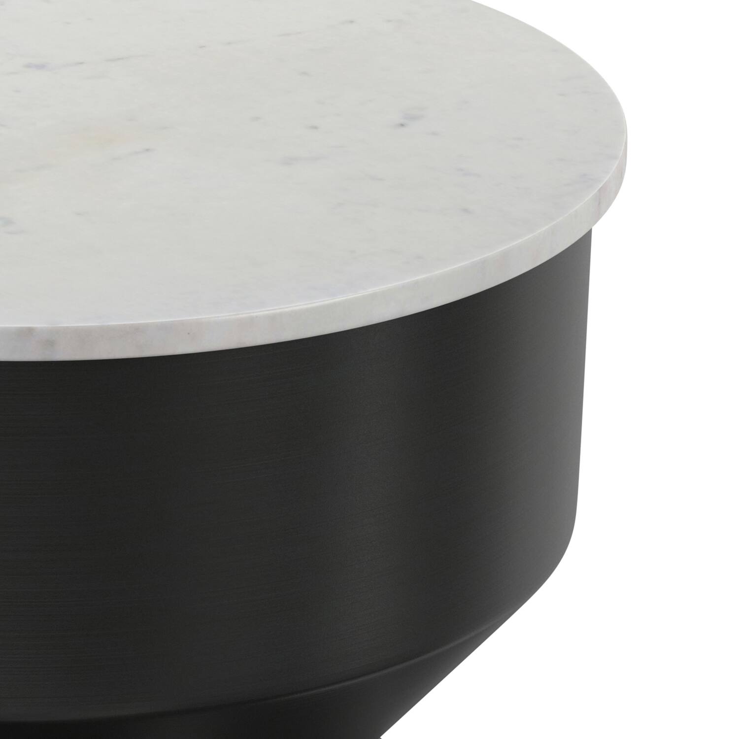 Alt View 6. Simpli Home - Maxine Side Table - Black, White.