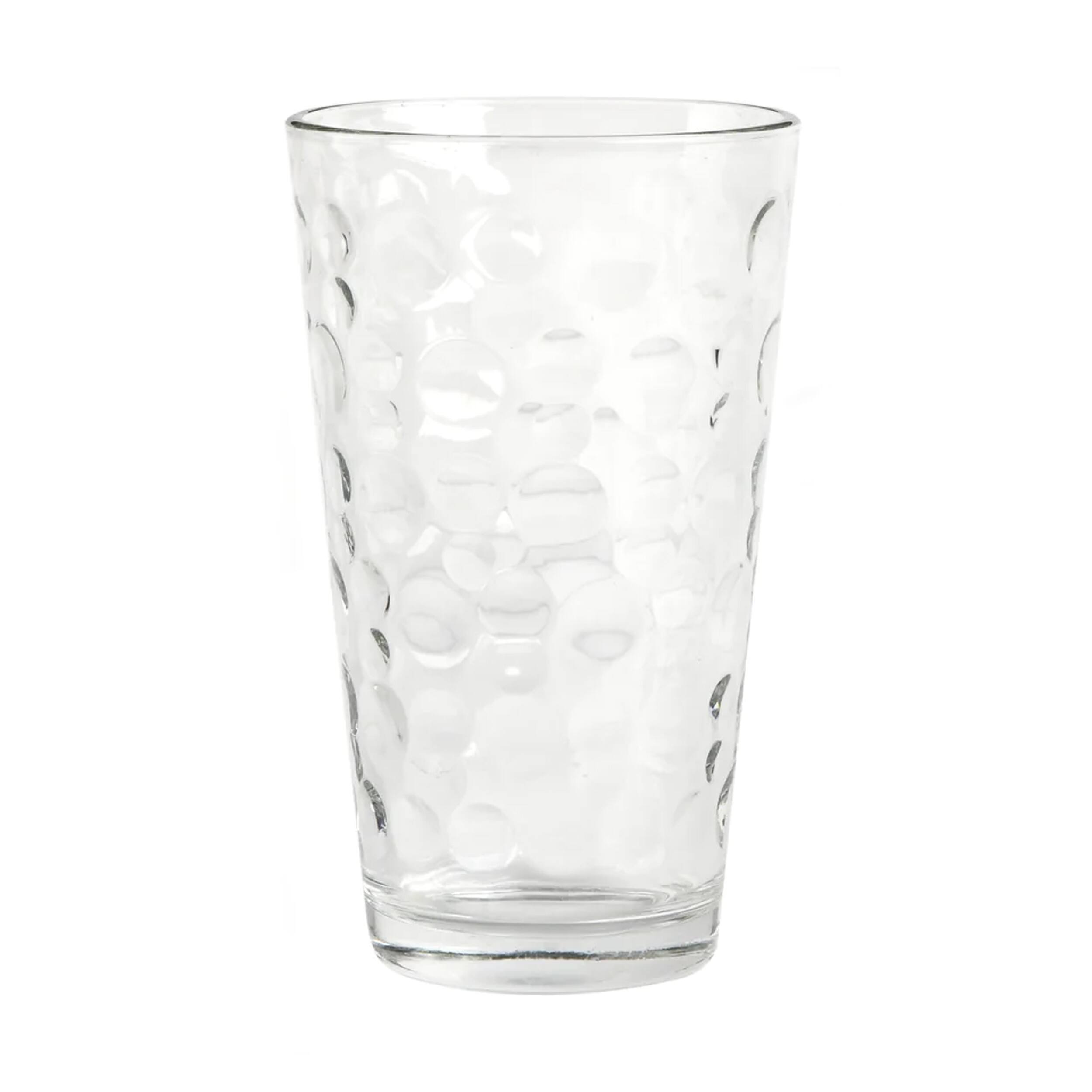 Alt View 2. Gibson - Gibson Home 4 Piece 16 Ounce Bubble Glass Tumbler Set - Clear.