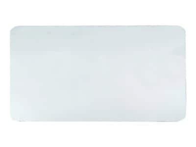 Front. Artistic - Artistic Krystal View Anti-Slip Plastic Desk Pad, 20" x 36", Clear (60-6-0M) - Clear.