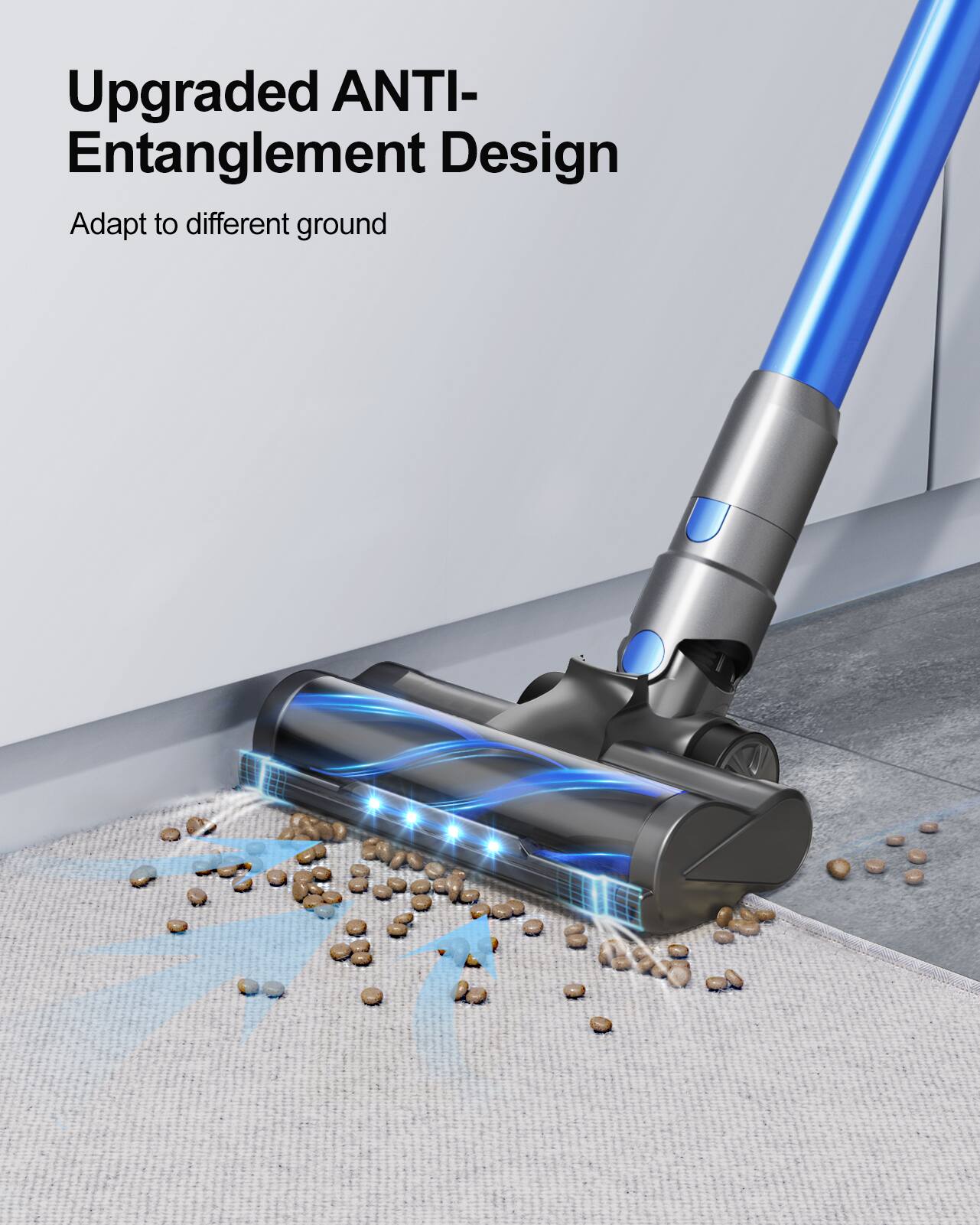 Upgraded ANTI-Entanglement Design  
Adapt to different ground