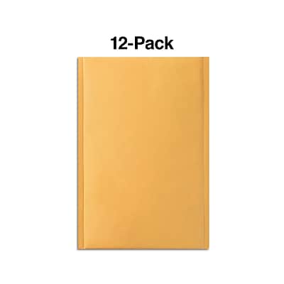 Alt View 1. Staples - 9.25" x 11" Self-Sealing Bubble Mailer, #2, 12/Pack - manila.