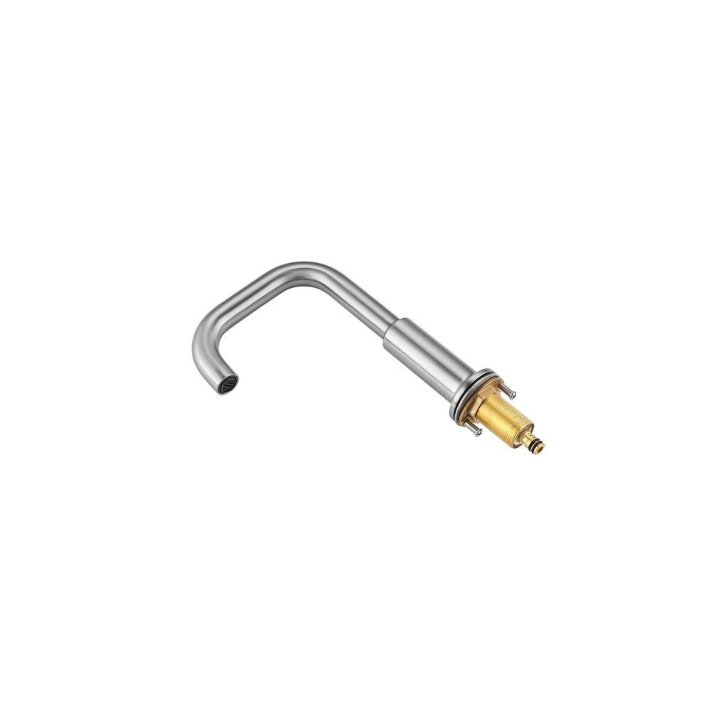 Back. Elegant Kitchen and Bath - Tobias 8 inch Widespread Double Handle Bathroom Faucet in Brushed Nickel - Brushed Nickel.