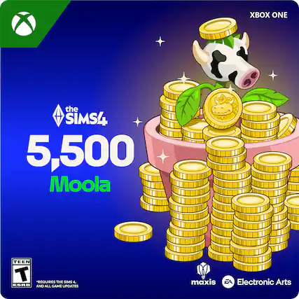 XBOX ONE
the SIMS 4
5,500 Moola
TEEN
*REQUIRES THE SIMS 4, ESRB AND ALL GAME UPDATES
maxis
Electronic Arts