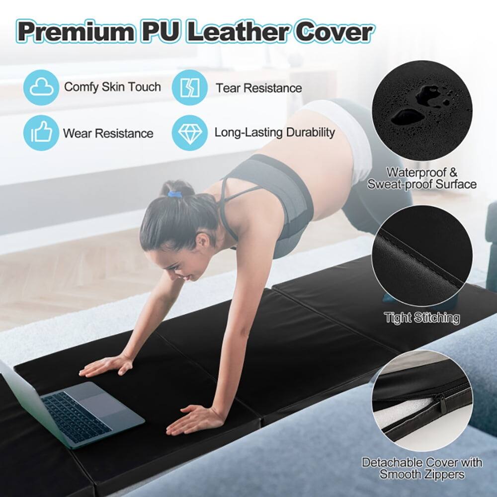 Premium PU Leather Cover

- Comfy Skin Touch
- Tear Resistance
- Wear Resistance
- Long-Lasting Durability
- Waterproof & Sweat-proof Surface
- Tight Stitching
- Detachable Cover with Smooth Zippers