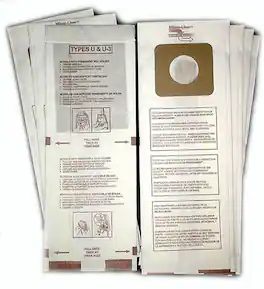 DVC - Panasonic 20 Pack Replacement Vacuum Bags for Panasonic Part #PR-14715
