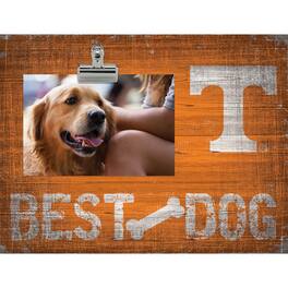 Fan Creations - Tennessee Volunteers 10.5" x 8" Best Dog Clip Photo Frame - Multicolor