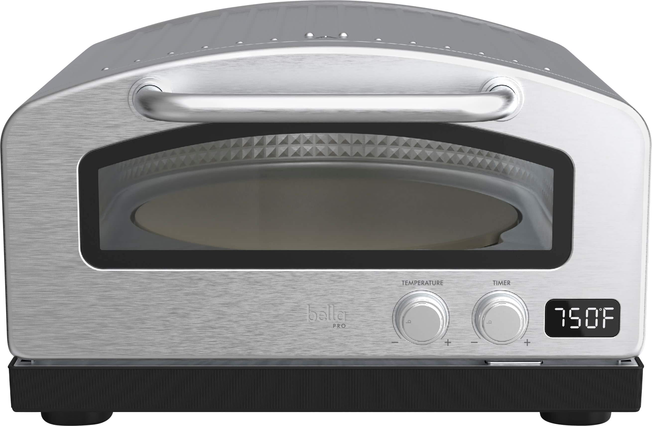bella PRO - Blaze Oven+: Pizza, Broil, Bake & Roast - Stainless Steel - Front_Zoom