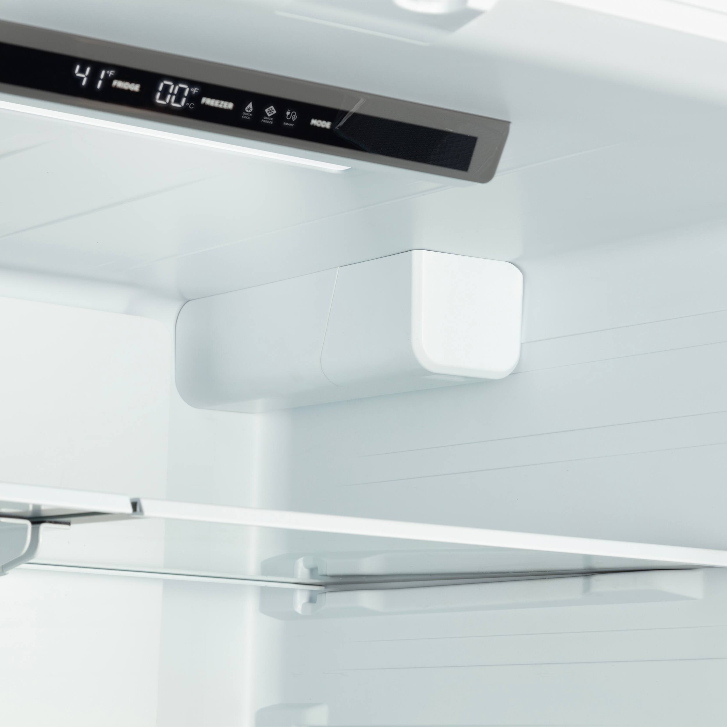 41°F FRIDGE 00°F FREEZER - - - 09 MODE