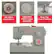 110 Stitch Applications
Adjustable Stitch Length and Width
Easy Top Drop-In Bobbin
SINGER Heavy Duty