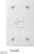 Back. Cozyla - Cozyla 32" Digital Calendar+2 - White.