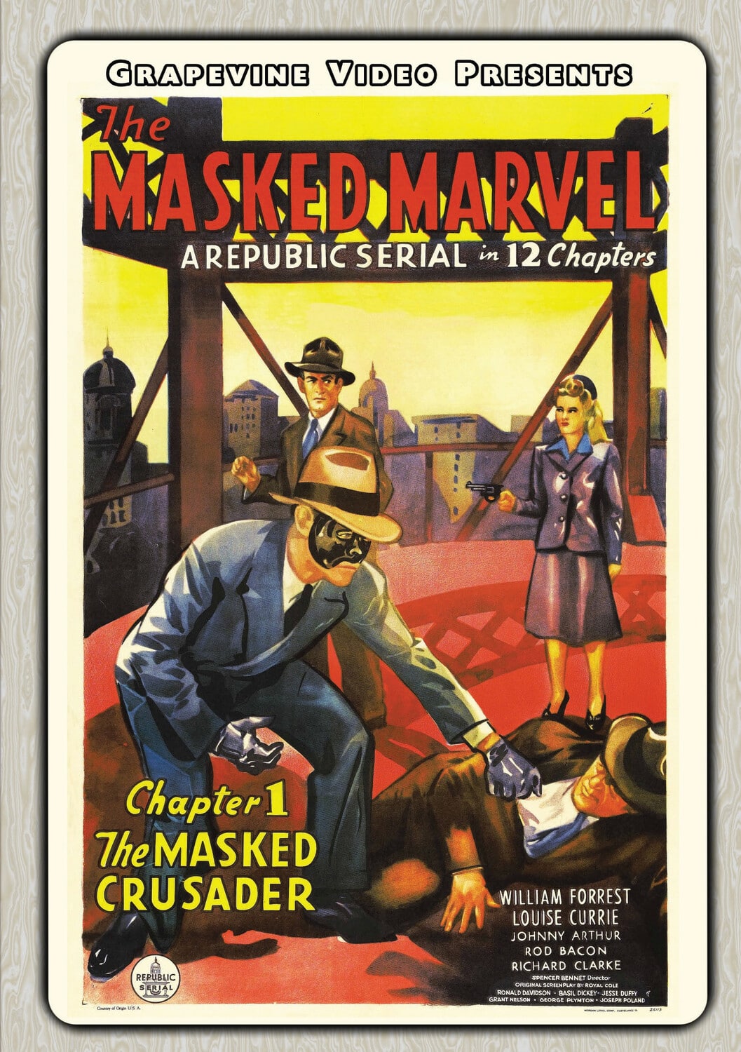 The Masked Marvel  - DVD