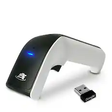 Front. ScanAvenger - ScanAvenger SA8900 Wireless 1D/2D Barcode Scanner - Bluetooth, Rechargeable Handheld QR Scanner - Black and White.