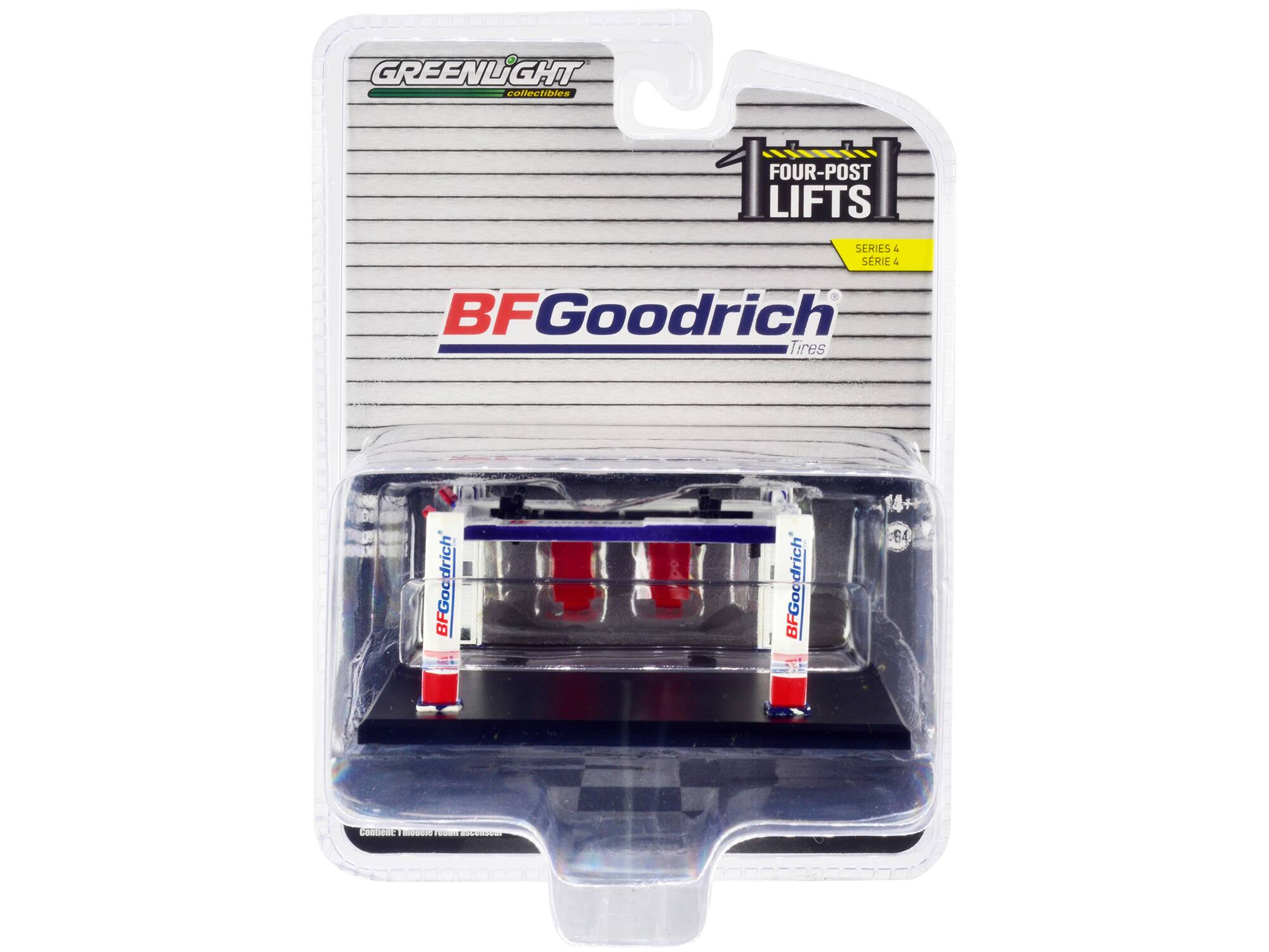 GREENLIGHT collectibles FOUR-POST LIFTS SERIES 4 SERIE 4 BFGoodrich Tires