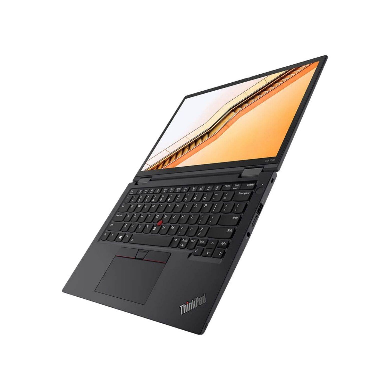 Alt View 3. Lenovo - ThinkPad X13 Yoga G2 13.3" WUXGA Touch Intel Core i5-1145G7 2.60 GHz 16GB RAM 256GB SSD with PEN Windows 11 Pro Laptop - Black.