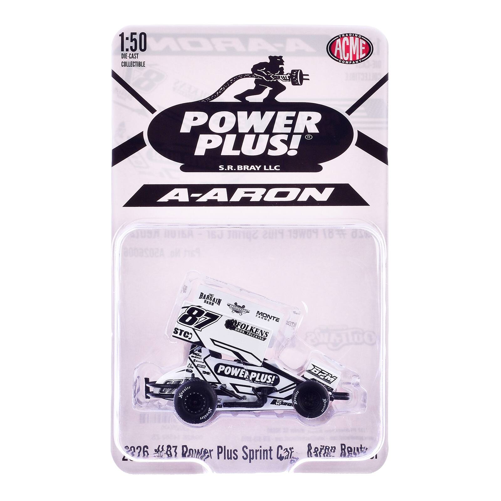 TRADING 1:50 A-ARON ACME DIE-CAST COMPANY COLLECTIBLE  
POWER PLUS! S.R. BRAY LLC  
A-ARON  
AIUSA  
Sprint PIUS Power  
26  
BARBAIN BARN Cassmesseate 87 MONTE FARMS STC) FOLKENS 2824. TRUCKING OUTEAWS BATMO PARKETS POWER PLUS! BPM Hoesity EME Hoesirr CHANKED Kodsiff Noozin 26 #87 Poimer Plus Sprint C3F RAZRO Beuts
